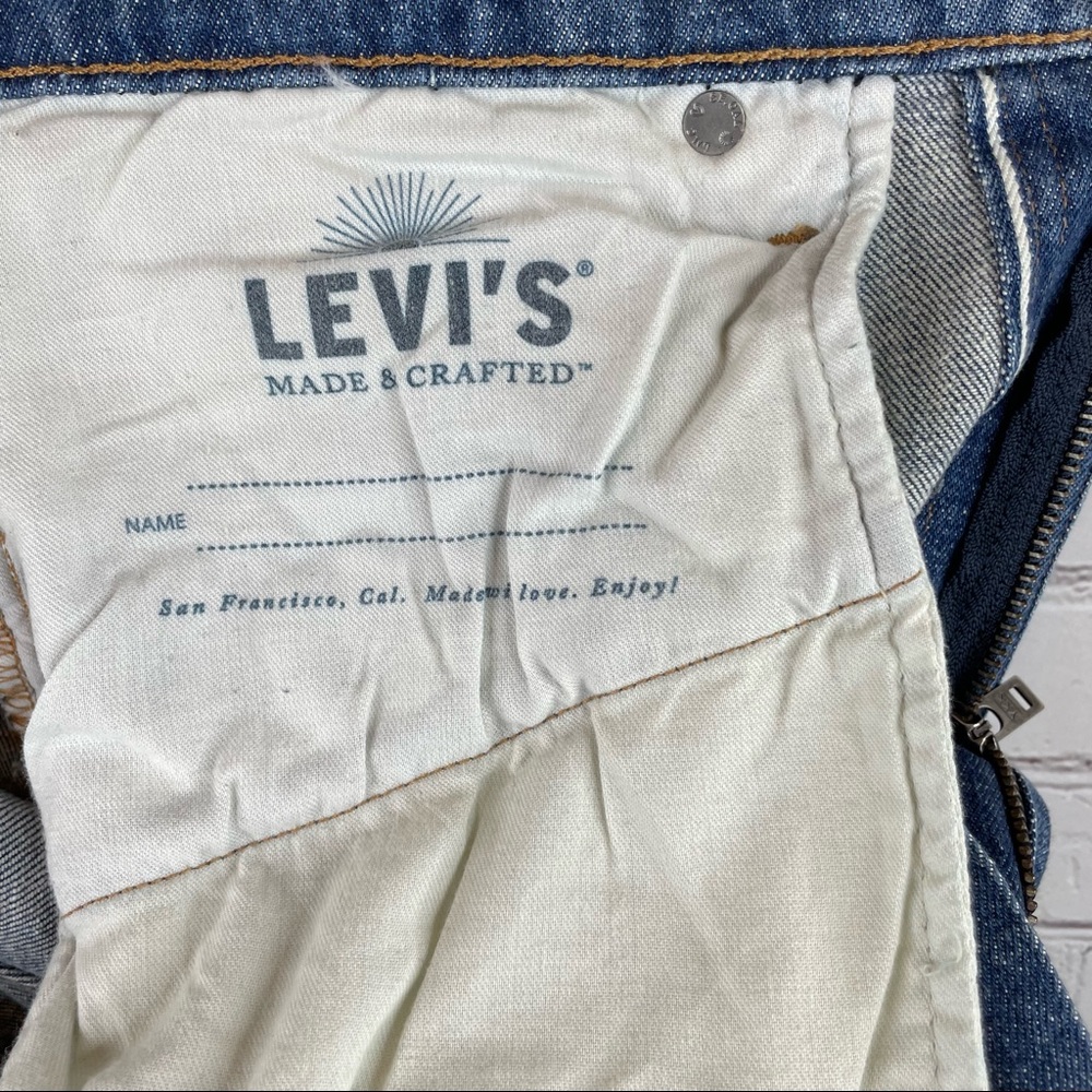 LEVI'S Made & Crafted 502 Selvedge Denim Taper Jeans -Tencel X Refibra- - Picture 5 of 16